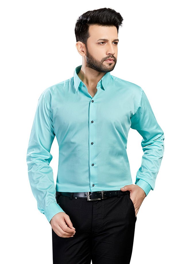 Outluk 1427 Office Wear Cotton Satin Mens Shirt Collection 